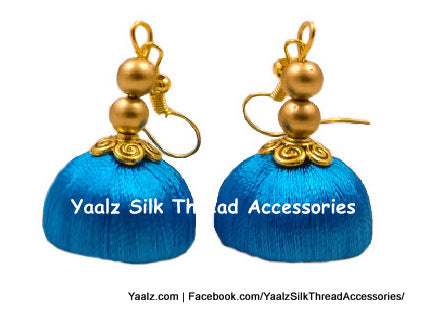 Ladies Silk Thread Earrings Price Starting From Rs 72/Pr | Find Verified  Sellers at Justdial
